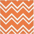 thumbnail image 4 of Square Table Cloth, Chevron Orange Tablecloth Washable Dinng Table Covers Decorative for Kitchen & Table Linens 60" x 60", 4 of 8