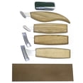 thumbnail image 1 of 7pcs Woodcarving Chisels Set Carving Tools Kit DIY Woodworking Hand Tool, 1 of 8