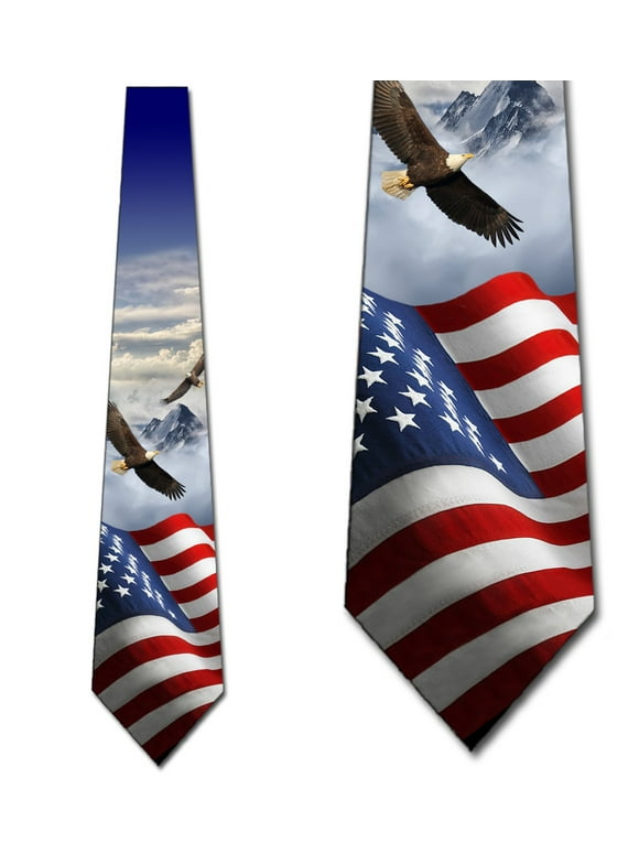 patriotic tie clips