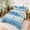 Blue, variant on Erosebridal Penguin Twin Comforter Sets for Girls, Purple Flowers Bedding Set, Polka Dots Reversible 2-Piece 1 Comforter and 1 Pillowcase