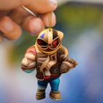 thumbnail image 1 of asddcavvf Interesting Super Wrist Style Rugby Player Acrylic Statue Keychain 2D Design A Sports Souvenir That Fans Can Collect Easter Picture Decorations Beads for Doorways, 1 of 6