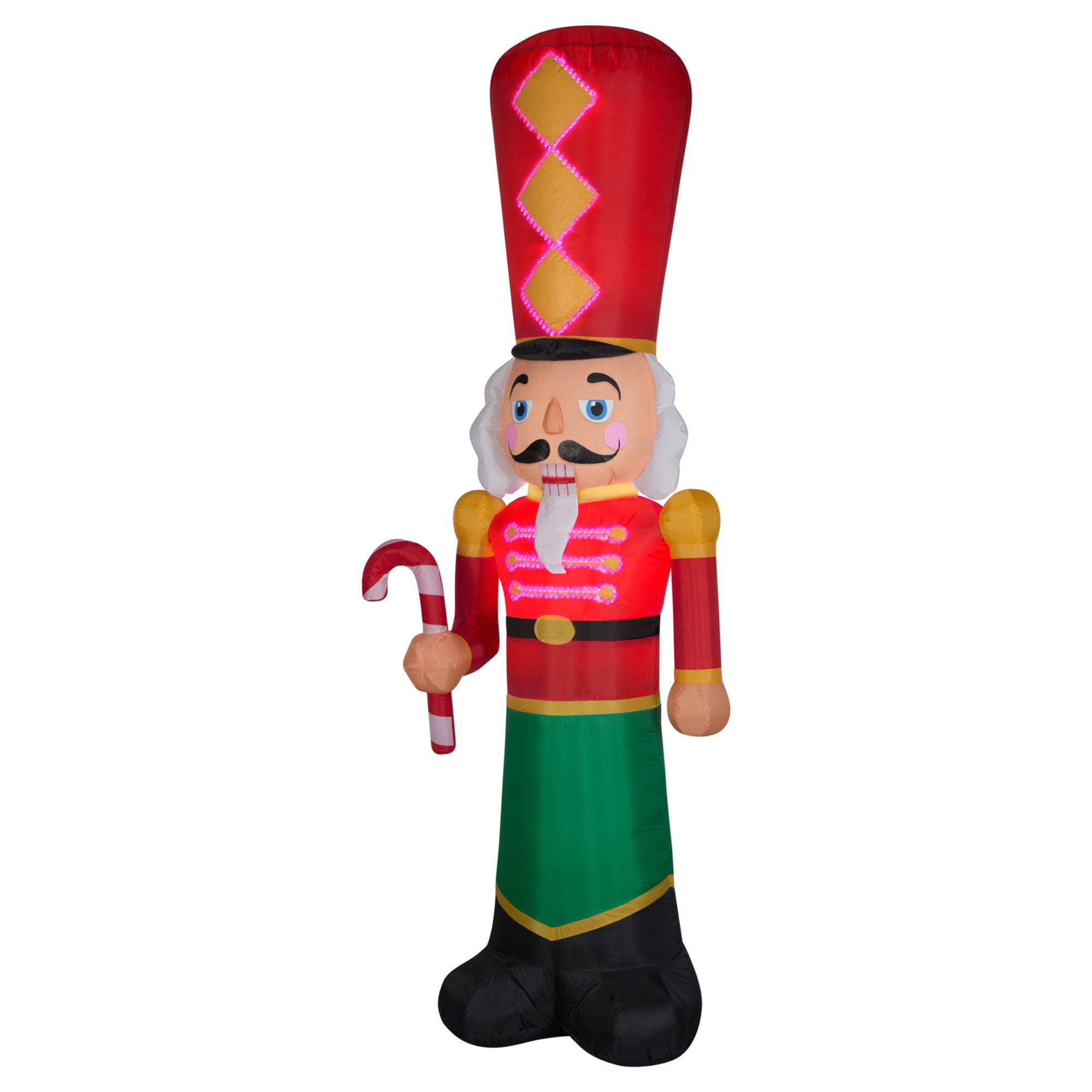 Christmas Nutcracker Holiday Inflatable Decoration 8 ft and Inflatable Care Guide 