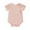 Pink, variant on Bagilaanoe Newborn Baby Girl Boy Summer Rompers Plaid Short Sleeve Bodysuits 3M 6M 9M 12M 18M Infant Casual One Piece Short Jumpsuit
