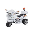 thumbnail image 1 of PINGÜE® Motocicleta Eléctrica tipo Triciclo para Niños | Estilo Patrulla Policía | Batería 6V, Avance/Atrás, Ruedas Traseras Motorizadas | Seguro y Divertido | ATV/Todo Terreno |, 1 of 11
