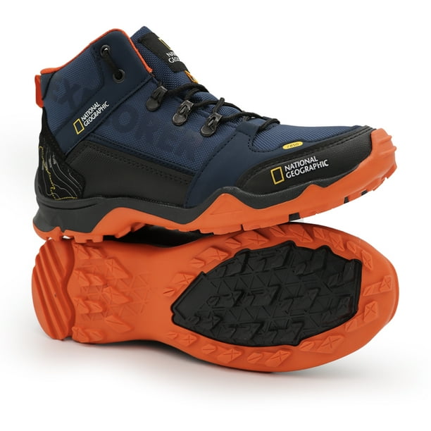 Bota National Geographic Senderismo Hiking Azul para hombre