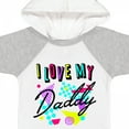thumbnail image 4 of Inktastic I Love My Daddy 80s Retro Style Boys or Girls Baby Bodysuit, 4 of 5