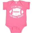 thumbnail image 3 of Inktastic It's My 1st Football Season Distressed Boys or Girls Baby Bodysuit, 3 of 5