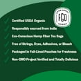 thumbnail image 2 of FGO Moringa Tea, Organic, Eco-Conscious Tea Bags (100 Count), 2 of 5