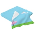 thumbnail image 2 of Pixel Cherry Blossom 2 Piece Cotton Bath and Face Towel Set Soft and Absorbent, for Beach Pool Bathroom, 2 of 7