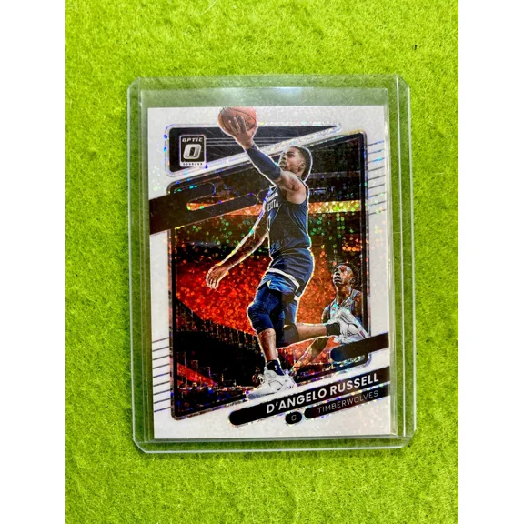 D’Angelo Russell WHITE SPARKLE PRIZM CARD /20 SSP 2021 Panini Prizm MAKE A OFFER