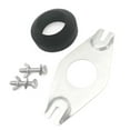 thumbnail image 1 of Close Coupling Kit for WC Toilet Pan Cistern Doughnut Fixings Plate Donut Couple, 1 of 7