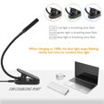 thumbnail image 4 of Lampe de Lecture Rechargeable, Cou Flexible à 360°, Indicateur, Longue Durée de Travail pour la Lecture au Lit, 4 of 5