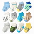 thumbnail image 2 of HCNTES Toddler Kids Boys Girls Cute Crew Novelty Socks Children's Fun Comfortable Sock Spring Summer(C,1-3 Years), 2 of 4