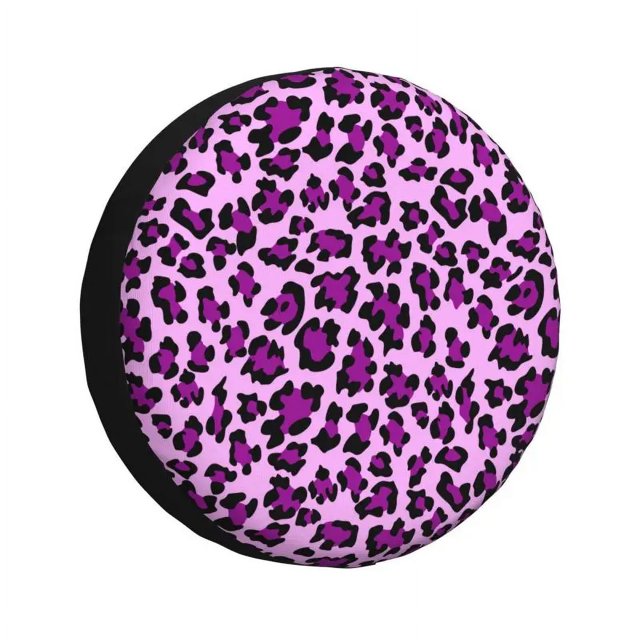 Animal Spare Tire Cover for Land Cruiser RV Tiger Tiger Car Wheel Protector Covers Leopard Print