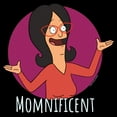 thumbnail image 2 of Womens Bob's Burgers Linda Momnificent T Shirt, 2 of 3
