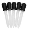 thumbnail image 2 of 5Pcs Transfert Pipettes 5ml Silicone Matériel Facile Nettoyage Faire Jetable DropperBlack, 2 of 14