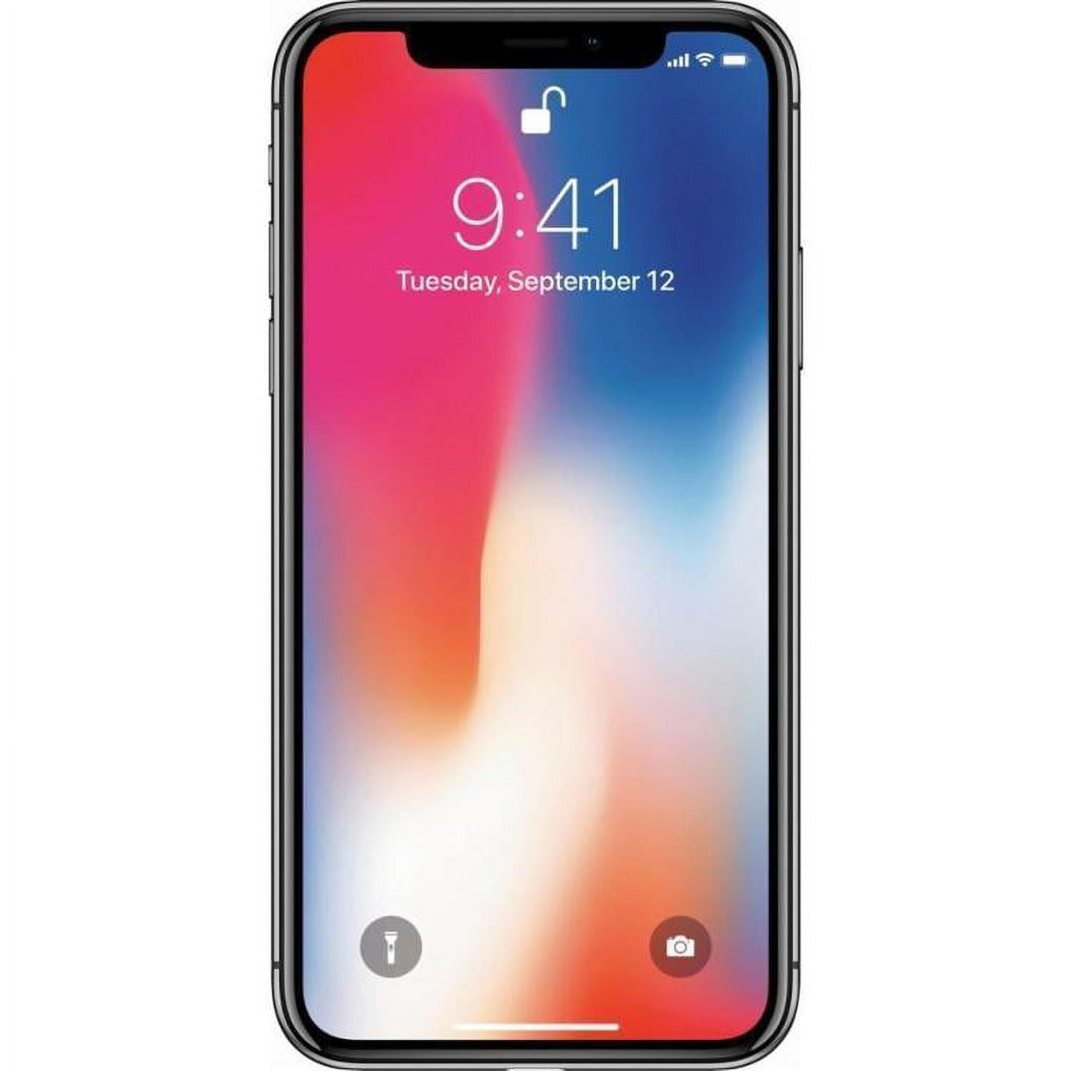 Refurbished Apple iPhone X A1865 (Fully Unlocked) 256GB Space Gray