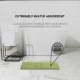 thumbnail image 3 of Canadian Linen Yukon Bath Mats, 2 Pack, 20"x34", Washable Lightweight Quick Dry Soft Absorbent Cotton Bath Floor Mats Picture Frame Design, Sage Green, 3 of 9