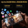 thumbnail image 2 of Ulefone Armor 24 Rugged Phone, 6.78" 2.4K FHD  Screen, 64MP Camera   64MP Night Vision, 22000mAh Battery, 66W Fast Charging, 24GB  256GB, 2 of 6