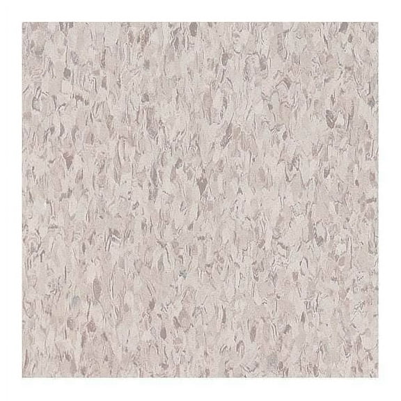 Armstrong Vinyl Composition Tile,45sq ft,Sndft Wht 51858031