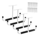 thumbnail image 4 of 4 ganchos de almacenamiento para garaje superior, ganchos colgantes para caña de pescar, escalera de madera Blanco, 4 of 7
