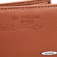 thumbnail image 4 of Cartera Horse Imperial Plake 3 café piel sintética hombre, 4 of 5