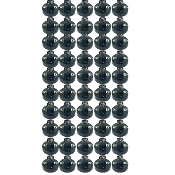 Lamp Bulb Holder Plastic, Case of 50 by Go Science Crazy