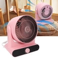 thumbnail image 4 of Small Air Circulator Fan, Mini Detachable Summer Desktop Fan EU Plug 250V  For Nail Salon Pink, 4 of 8