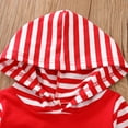 thumbnail image 5 of Baby Boy Girl Christmas Outfit Unisex Baby Christmas One Piece Hood Jumpsuit, 5 of 6