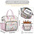 thumbnail image 5 of Fantasy Princess Pattern Womens Lunch Box for Work,Insulated Large Lunch Bag for Tween and Teen,Loncheras Para Mujer,Leakproof Adult Lunch Bag for Work,Beach,Travel,Picnic,Camping, 5 of 7