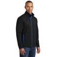 thumbnail image 4 of Sport-Tek Men's Stretch Contrast Full-Zip Jacket, 4 of 6