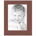 thumbnail image 2 of ArtToFrames 12x15" Brique Custom Mat for Picture Frame with Opening for 8x11" Photos. Mat Only, Frame Not Included (MAT-108), 2 of 5