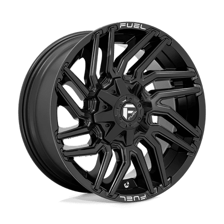 Fuel D776 Typhoon 22X10 5X114.3/5X127 -18Et 124.3Cb Gloss Black Wheel