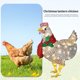 thumbnail image 4 of Pollo iluminado con bufanda - Adorno navideño LED para jardín y patio (S) Likrtyny Para estrenar, 4 of 9