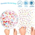 thumbnail image 4 of 25pcs Clear Colourful Confetti Balloons, 4 of 7