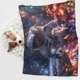 thumbnail image 6 of Sigee Astronaut In Cosmic Garden for Pet Blanket for Dog Cat Puppy Blanket Cat Blankets for Small and Medium Pets-Small, 6 of 8