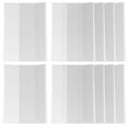 thumbnail image 4 of 10 fundas transparentes para libros de tamaño A5, fundas de plástico transparente para cuadernos, libros de texto, fundas protectoras de papel para reemplazo, 4 of 7