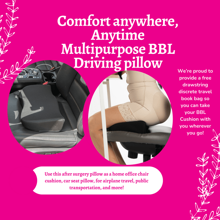BBL Pillow for Butt Post Surgery, Premium BBL Pillow After Surgery