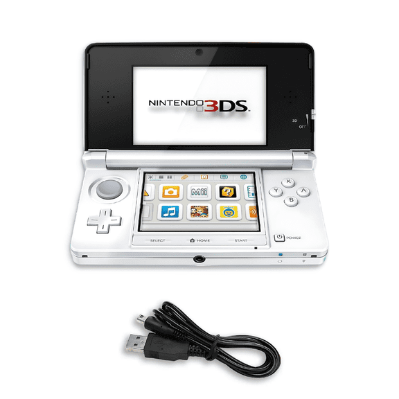 Restored Nintendo 3DS Game Console, Ice White