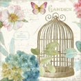 thumbnail image 2 of Rainbow Seeds Floral Birdcage III v2 Poster Print by Audit Lisa (12 x 12), 2 of 2