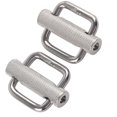 thumbnail image 2 of Roller Buckles, Multifunctional Rectangle Slide Buckle Polished Treat  For Webbing Belts For Marine Straps 25mm, 2 of 8