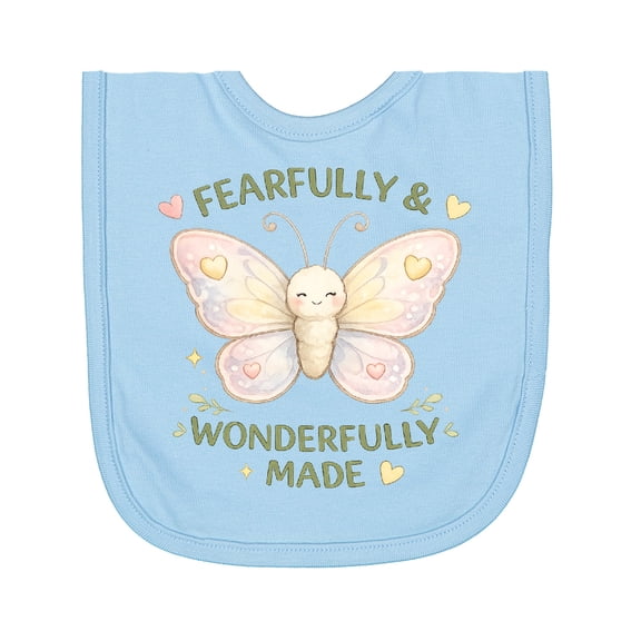 Inktastic Butterfly Newborn Bib