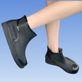 thumbnail image 5 of Women's Versatile Slip On Round Toe Waterproof Comfortable Short Rain Boots, 5 of 9