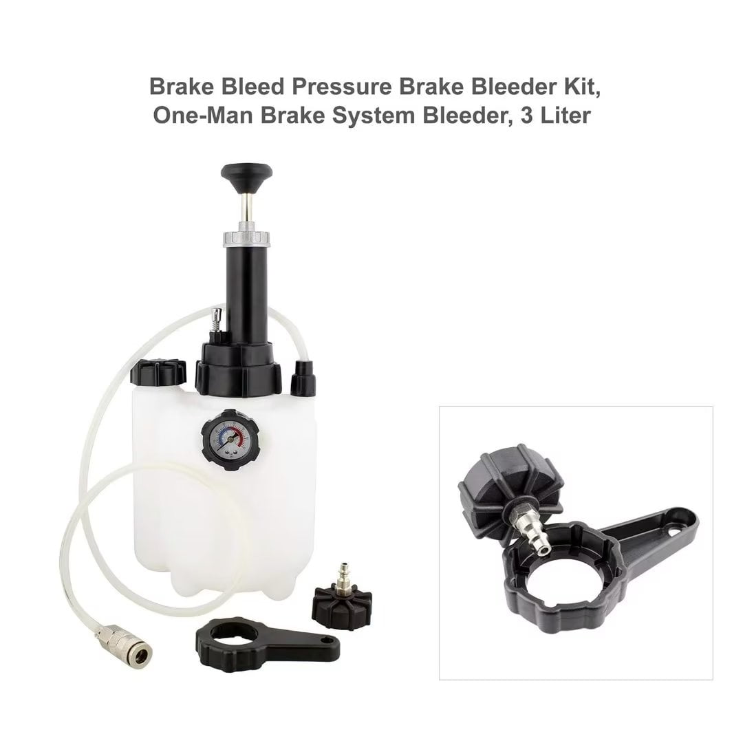 Shininglove Manual European Brake Bleeder, Brake Bleed Pressure Brake