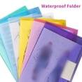 thumbnail image 4 of Gkeoshab Sac de Documents 11 Pcs Organisateur de Fichiers en Plastique Transparent pour Bureau&Artisanat& Papeterie Maison & Jardin, 4 of 9