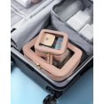 thumbnail image 4 of Set de bolsas de maquillaje LETGO Clear, bolsa de aseo aprobada por la TSA, 4 of 8
