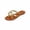 Gold, variant on Women's Flat Sandals Strappy Dressy Ankle Strap Casual Summer Thong Sandals for Beach Black 9