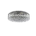 thumbnail image 3 of Elegant Lighting Maxime 24" 9 Light Royal Crystal Flush Mount, 3 of 9