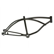 20" Lowrider Frame Metallic/Black. Bike frame, bicycle frame, lowrider bike frame, lowrider bicycle frame