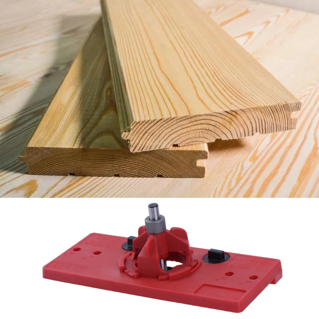 Zeiwohndc 35mm Hinge Boring Jig Woodworking Hole Drilling Guide Locator Hole Opener Set